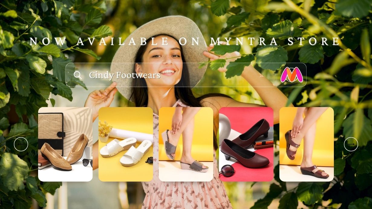 cindy footwears on Myntra Store